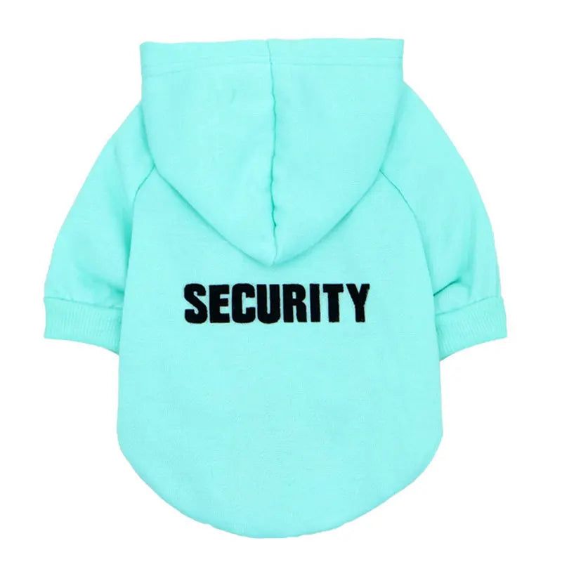 Warm Security Cat Hoodie Jacket