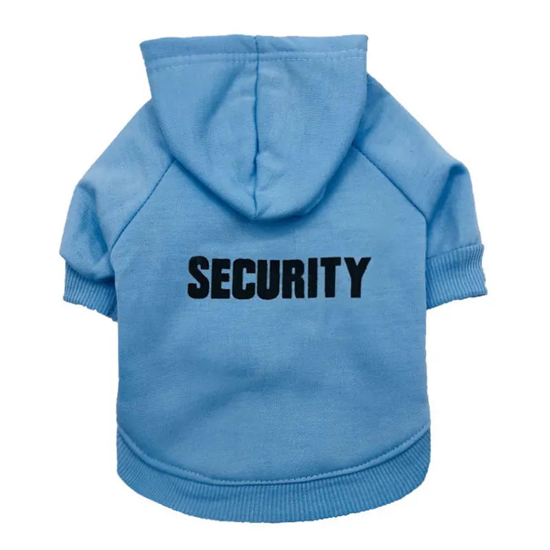 Warm Security Cat Hoodie Jacket