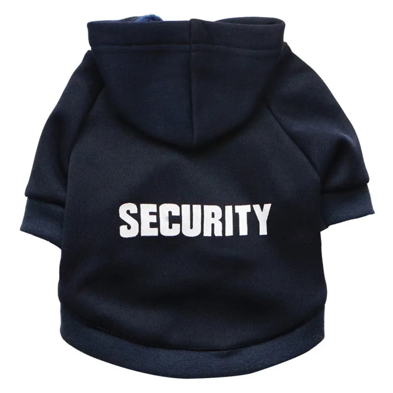 Warm Security Cat Hoodie Jacket