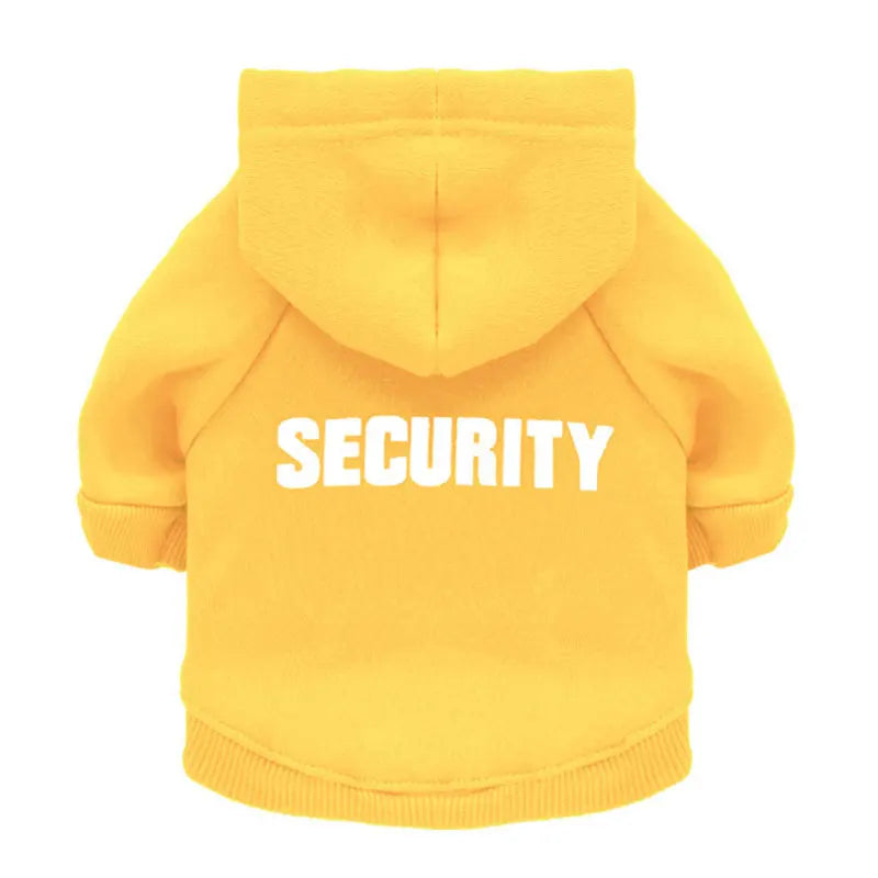 Warm Security Cat Hoodie Jacket