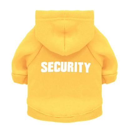 Warm Security Cat Hoodie Jacket