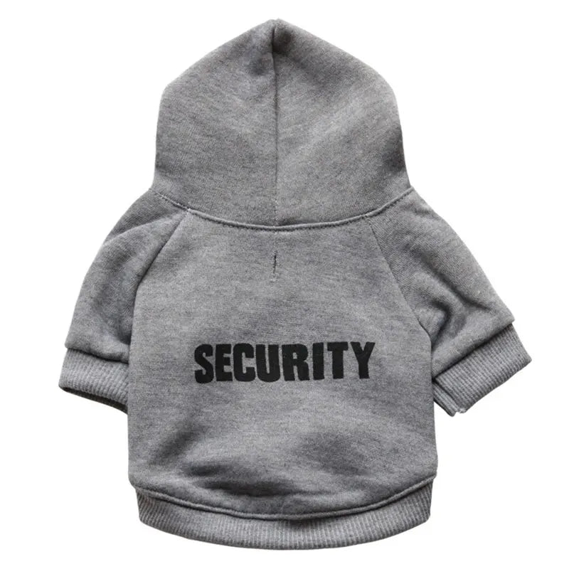 Warm Security Cat Hoodie Jacket