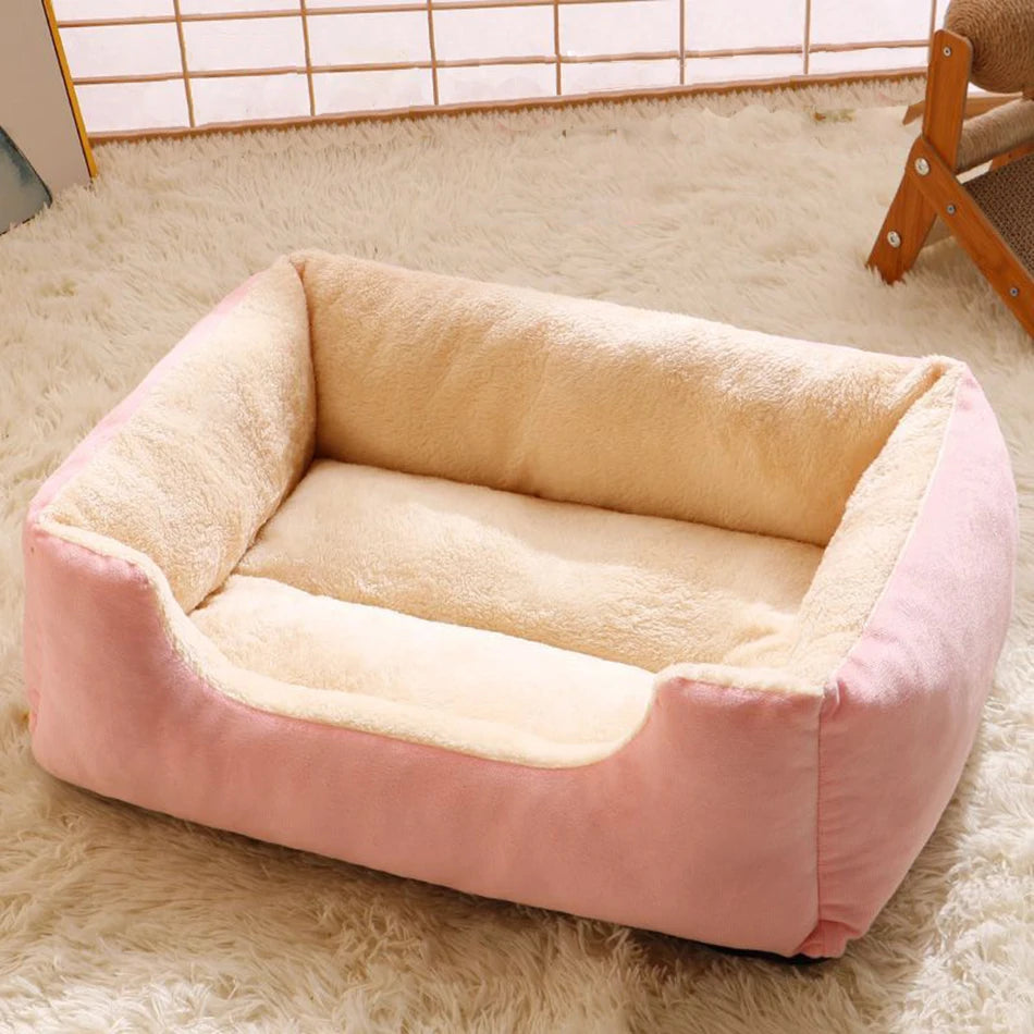 Cozy Soft Cushion Dog Basket House