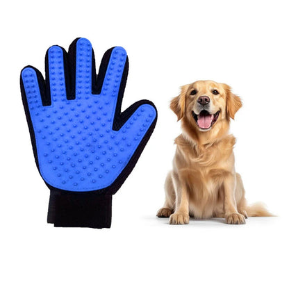 Rubber Pet Grooming Glove