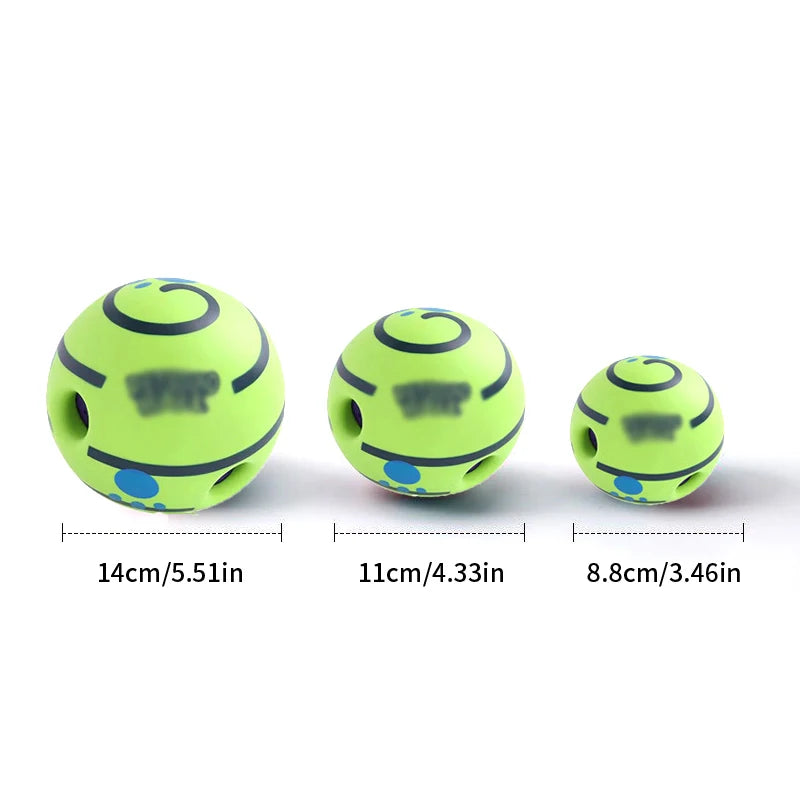 Self-Activated Squeaky Pet Chew Ball