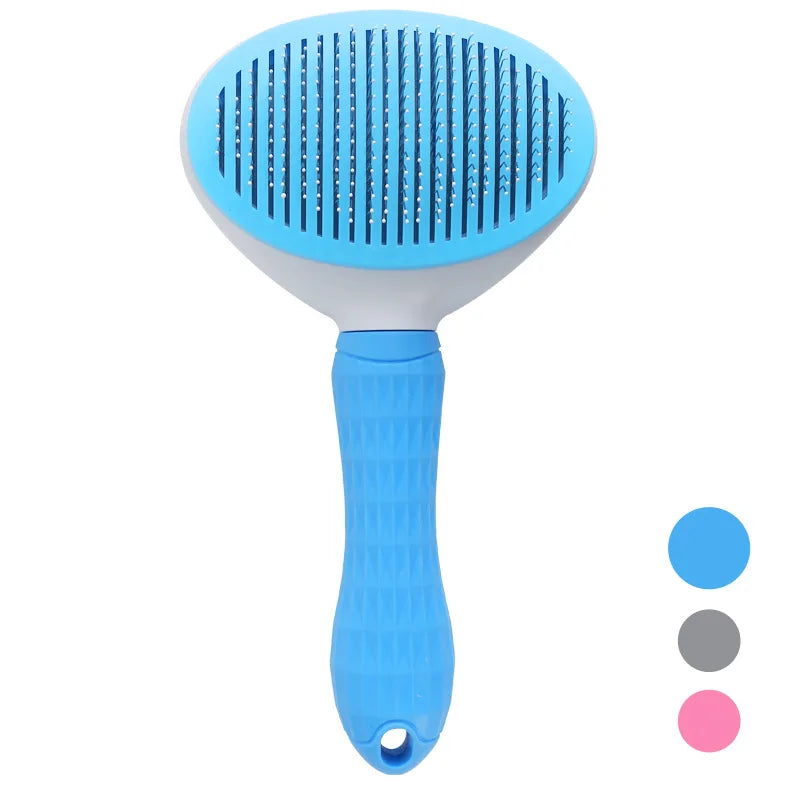 Self-Cleaning Slicker Brush