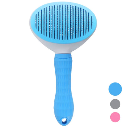 Self-Cleaning Slicker Brush