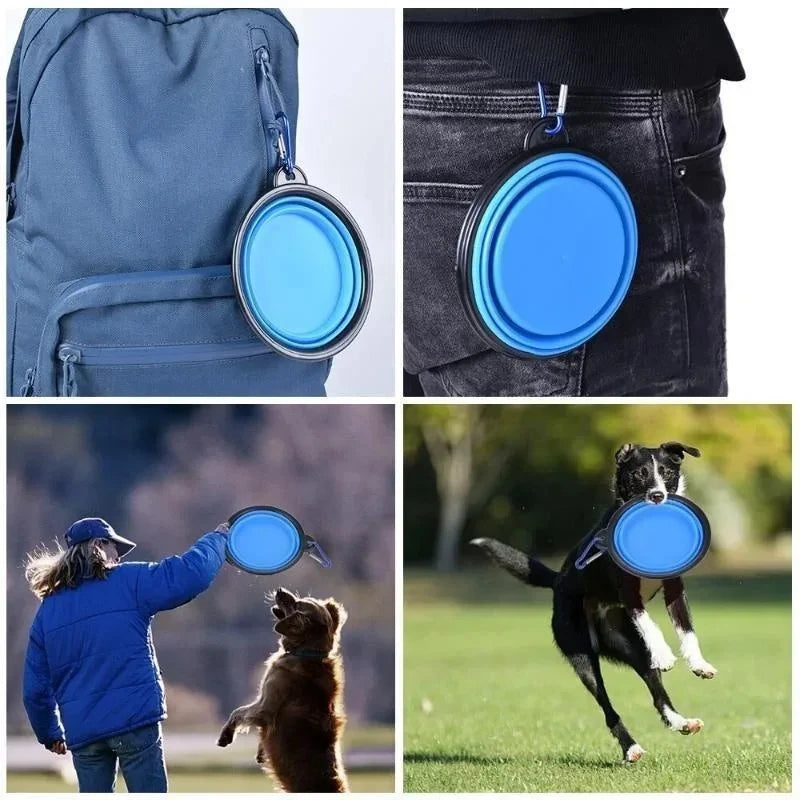 Collapsible Travel Pet Bowl