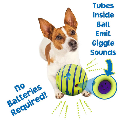 Self-Activated Squeaky Pet Chew Ball