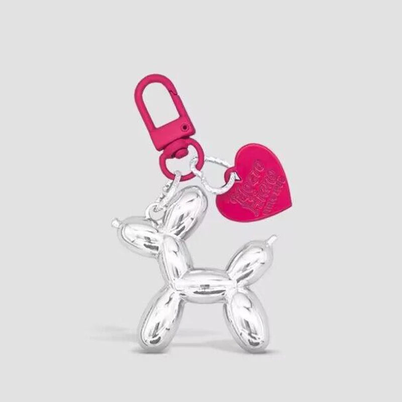 Y2K Balloon Dog Keychain Pendant