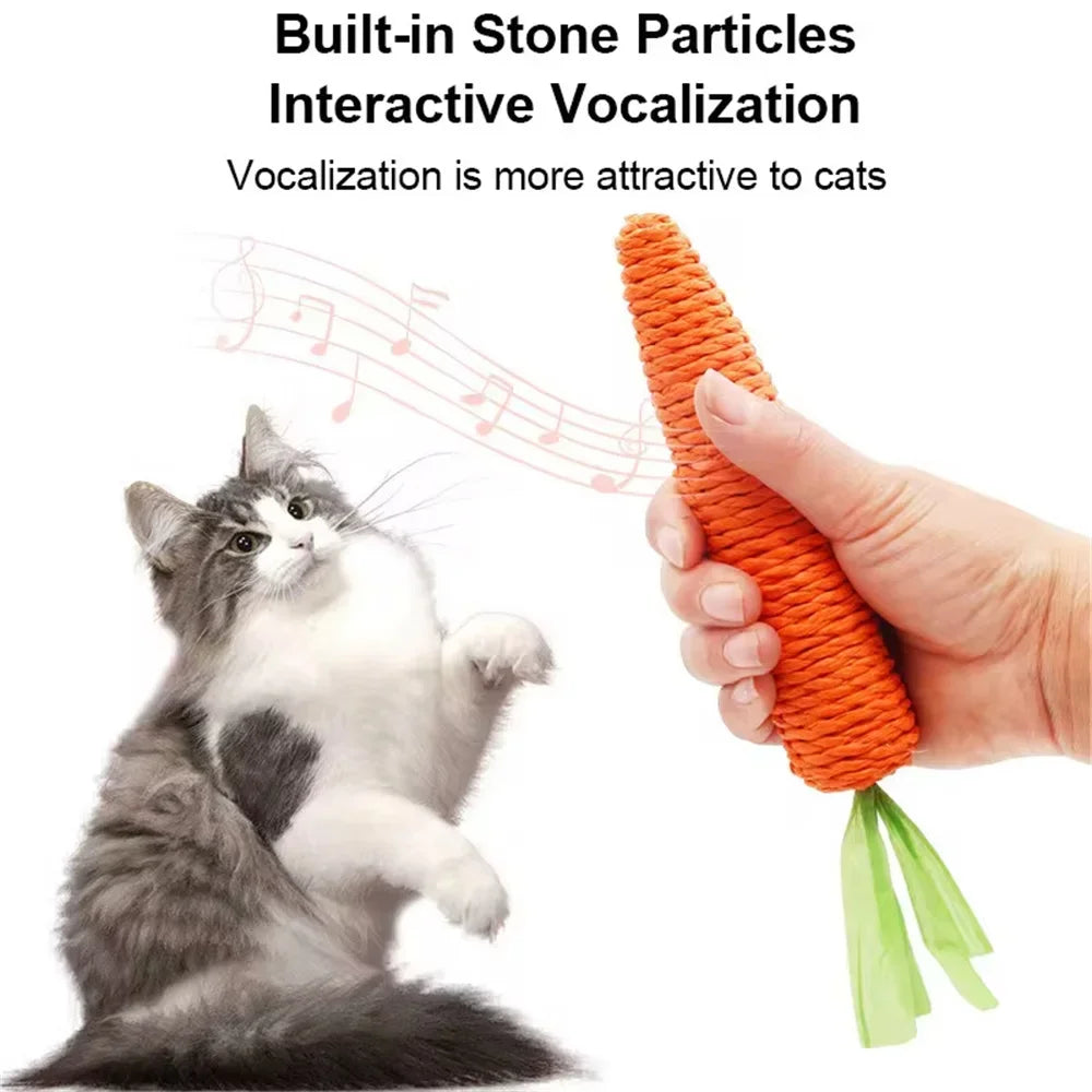 Simulation Carrot Cat Toy