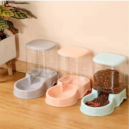 Automatic Pet Feeder and Water Dispenser