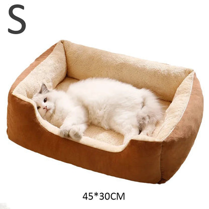 Cozy Soft Cushion Dog Basket House