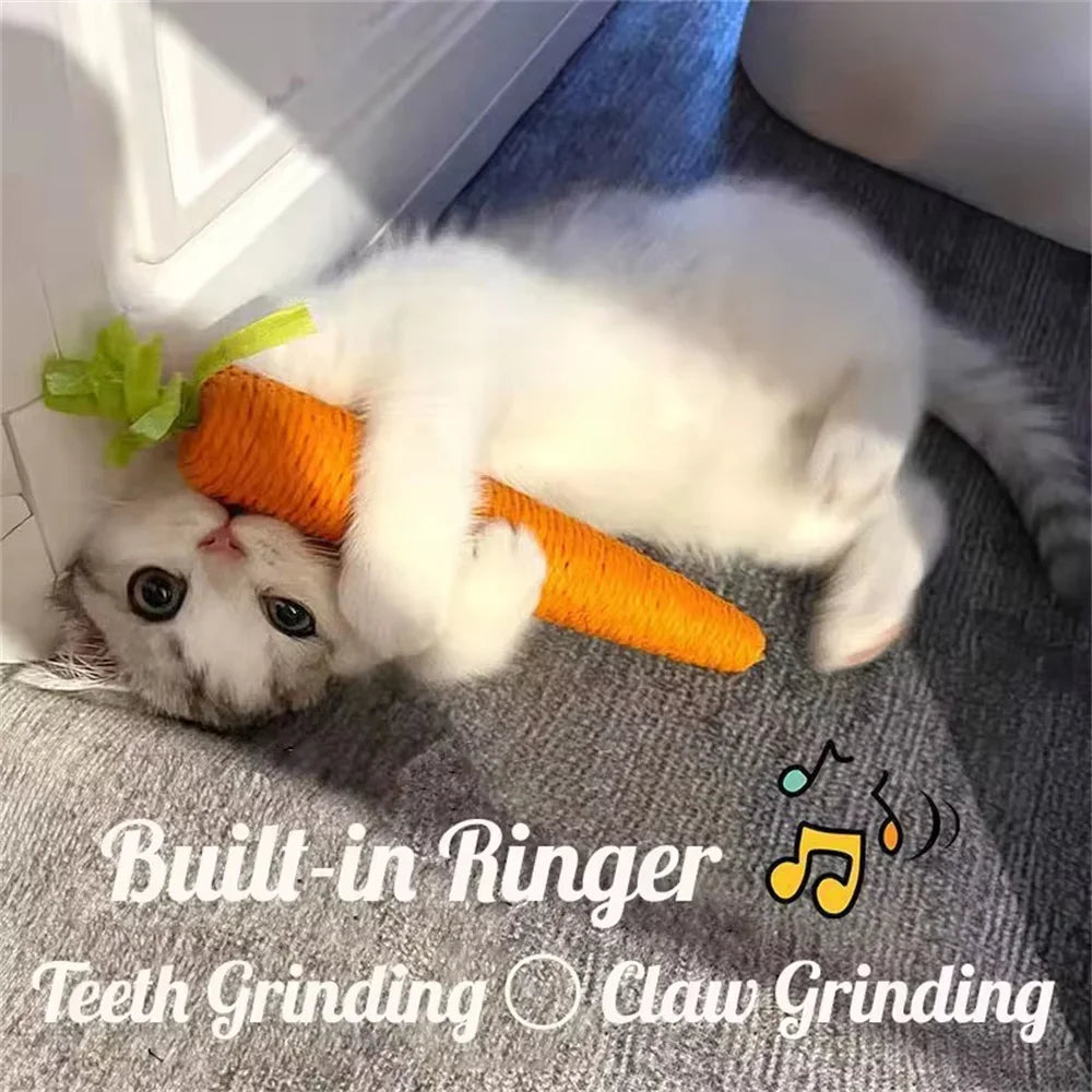 Simulation Carrot Cat Toy