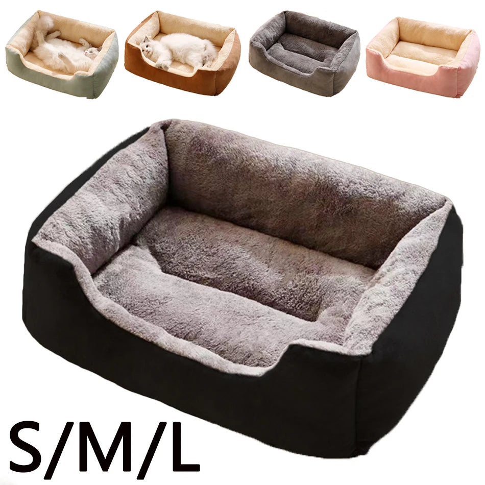 Cozy Soft Cushion Dog Basket House