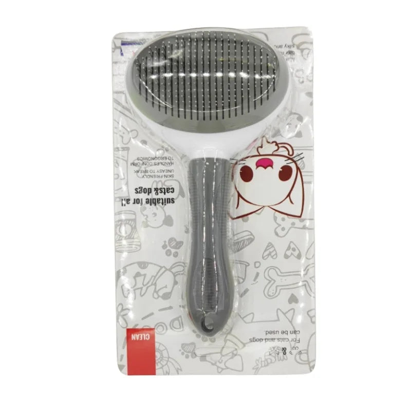 Self-Cleaning Slicker Brush