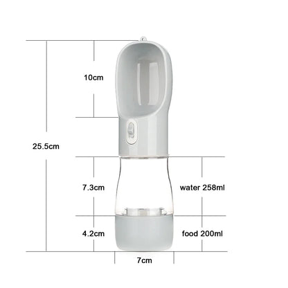 Portable Pet Food Container &amp; Travel Dispenser