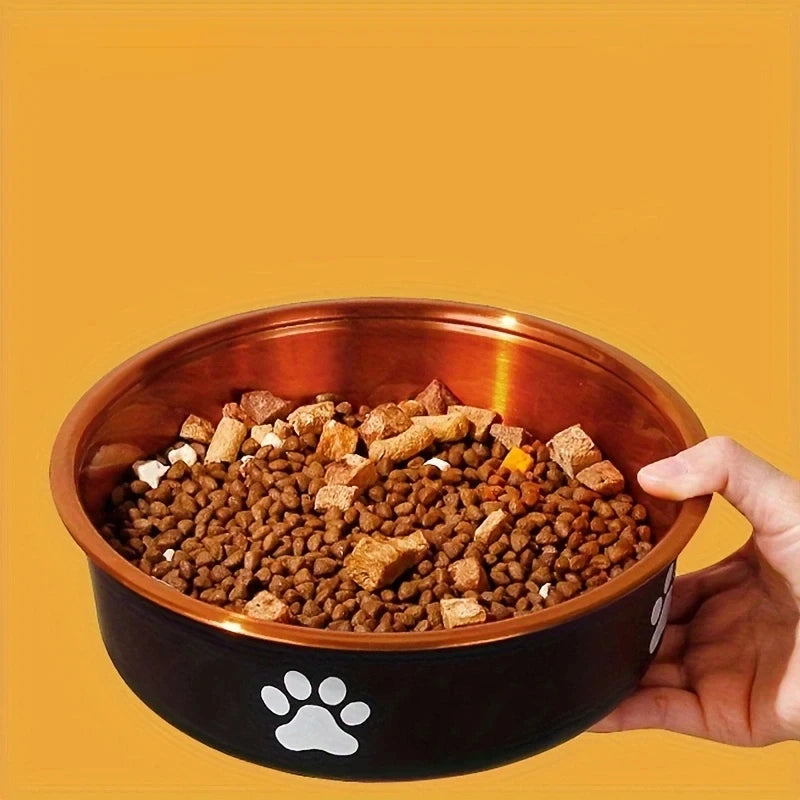 Non-Slip Stainless Steel Dog Bowl