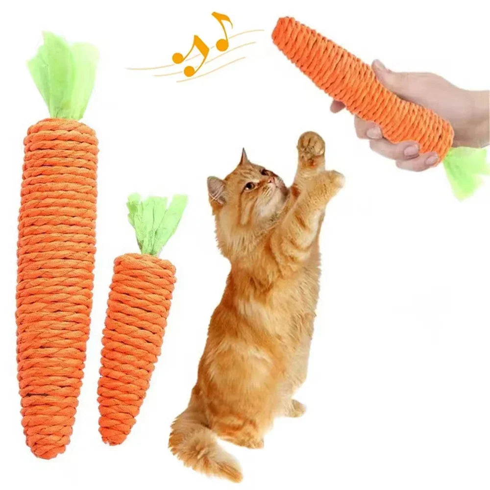 Simulation Carrot Cat Toy