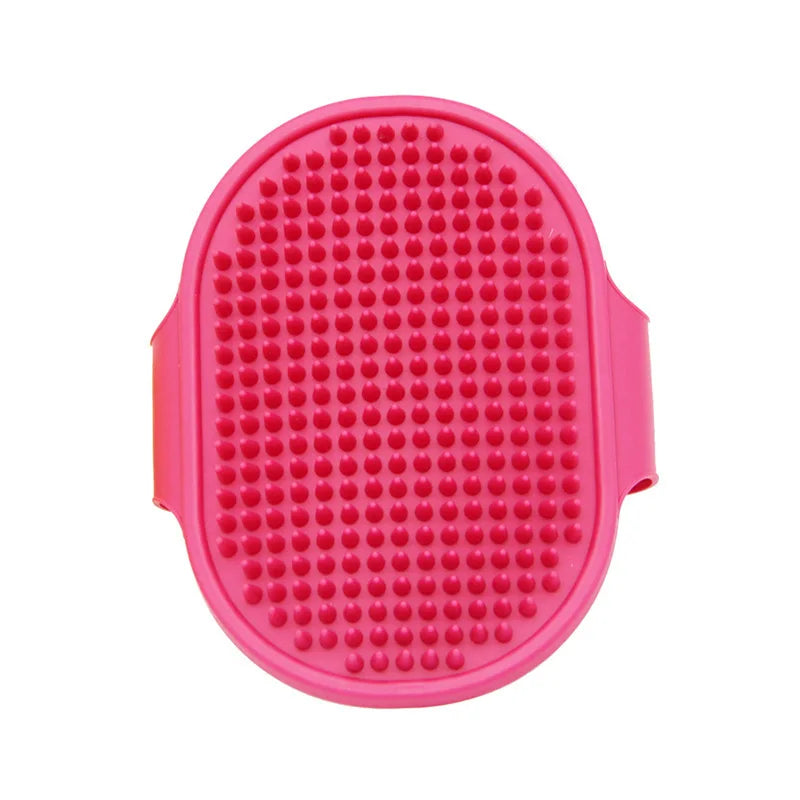 Soft Rubber Pet Bath Brush Glove