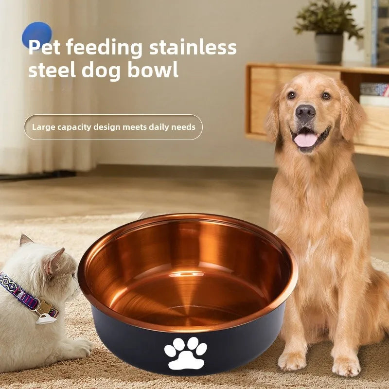 Non-Slip Stainless Steel Dog Bowl