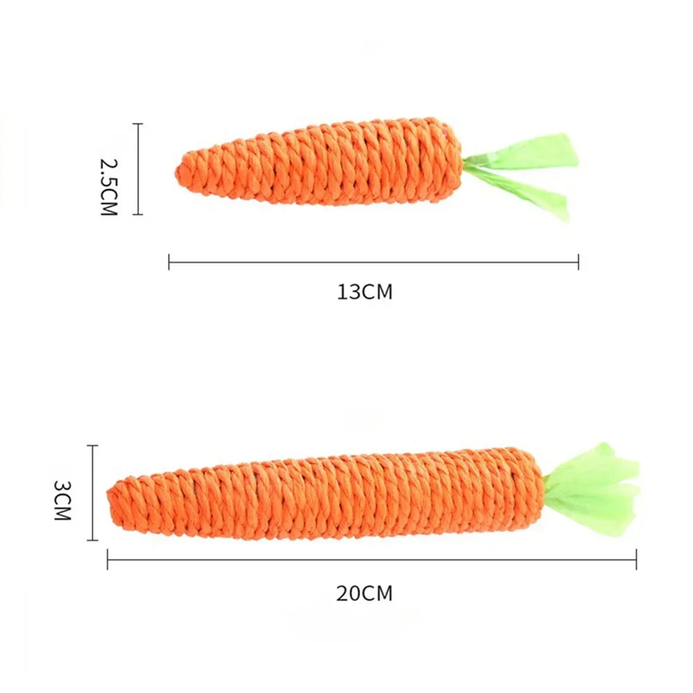 Simulation Carrot Cat Toy