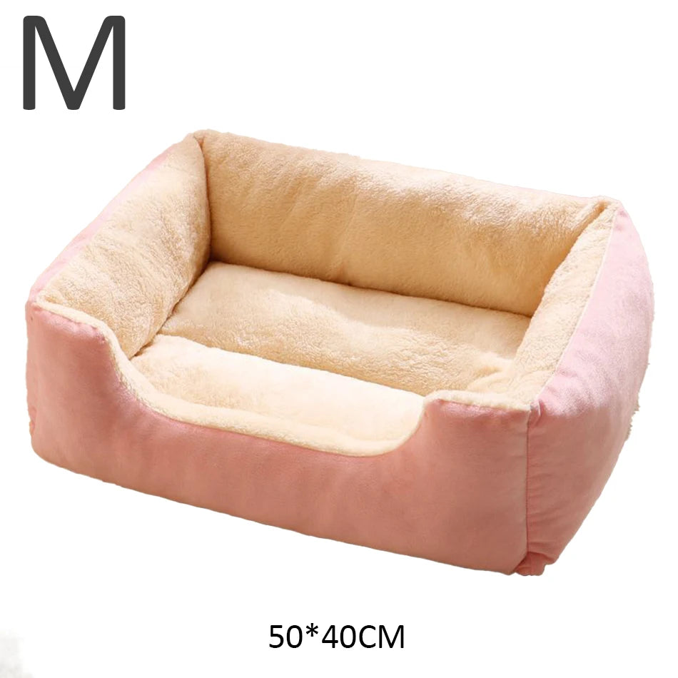 Cozy Soft Cushion Dog Basket House