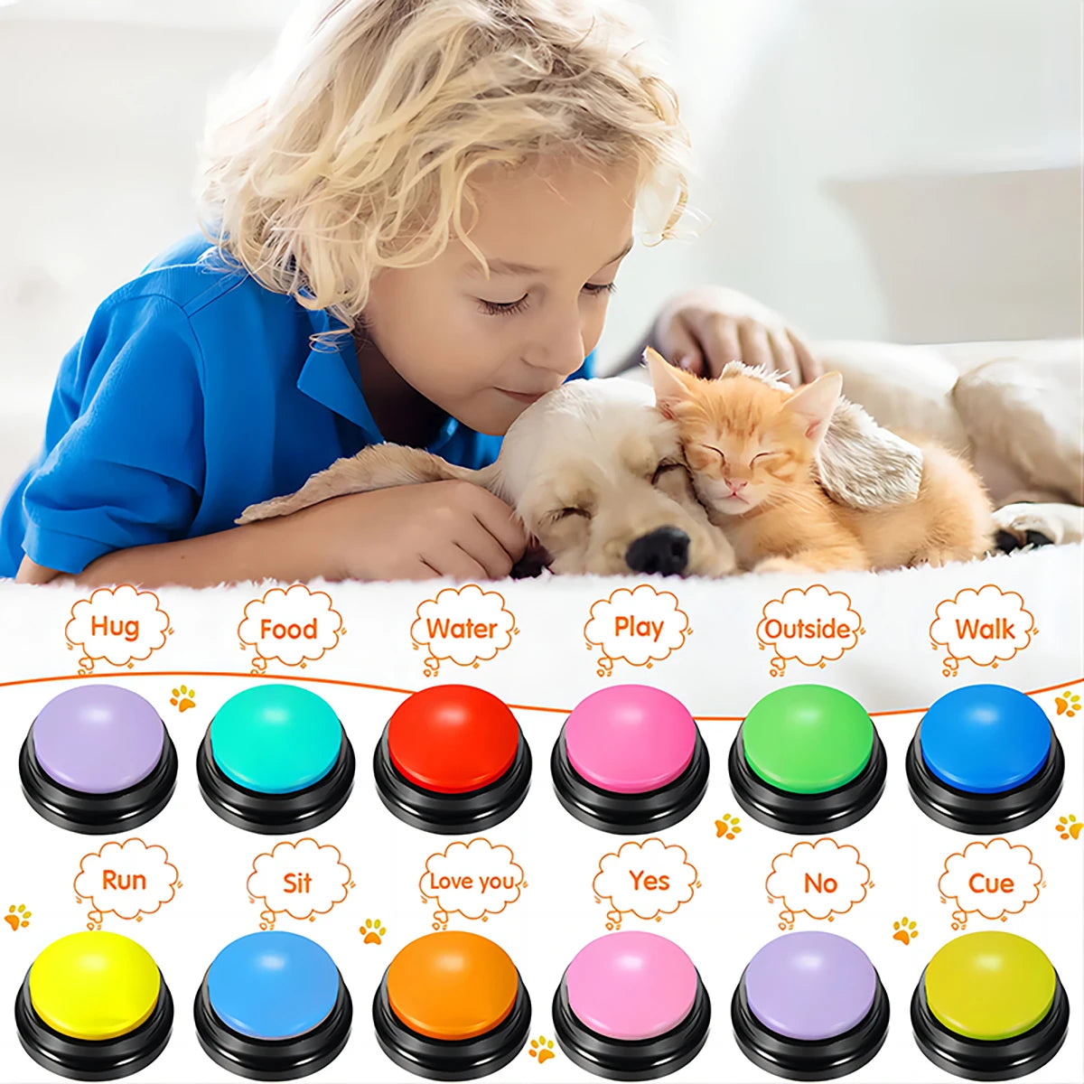 Pet Recordable Talking Buttons