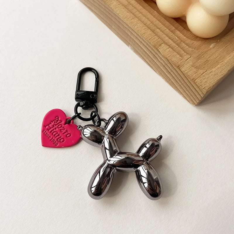 Y2K Balloon Dog Keychain Pendant