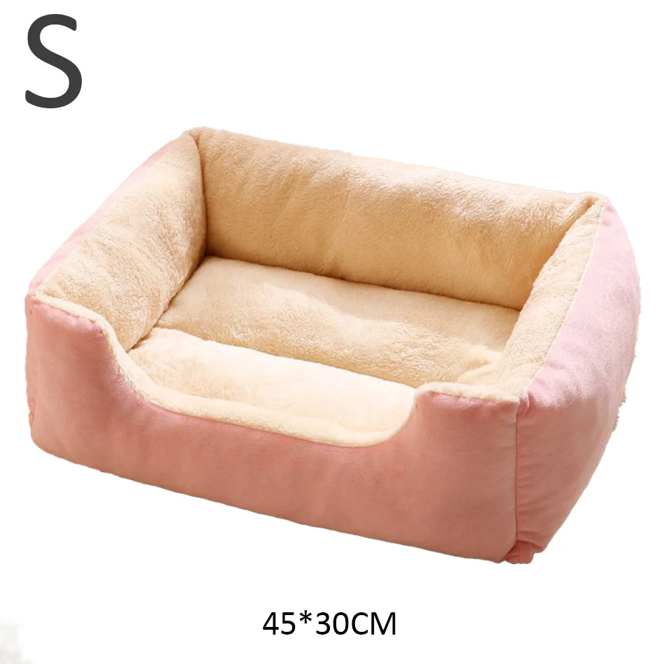 Cozy Soft Cushion Dog Basket House