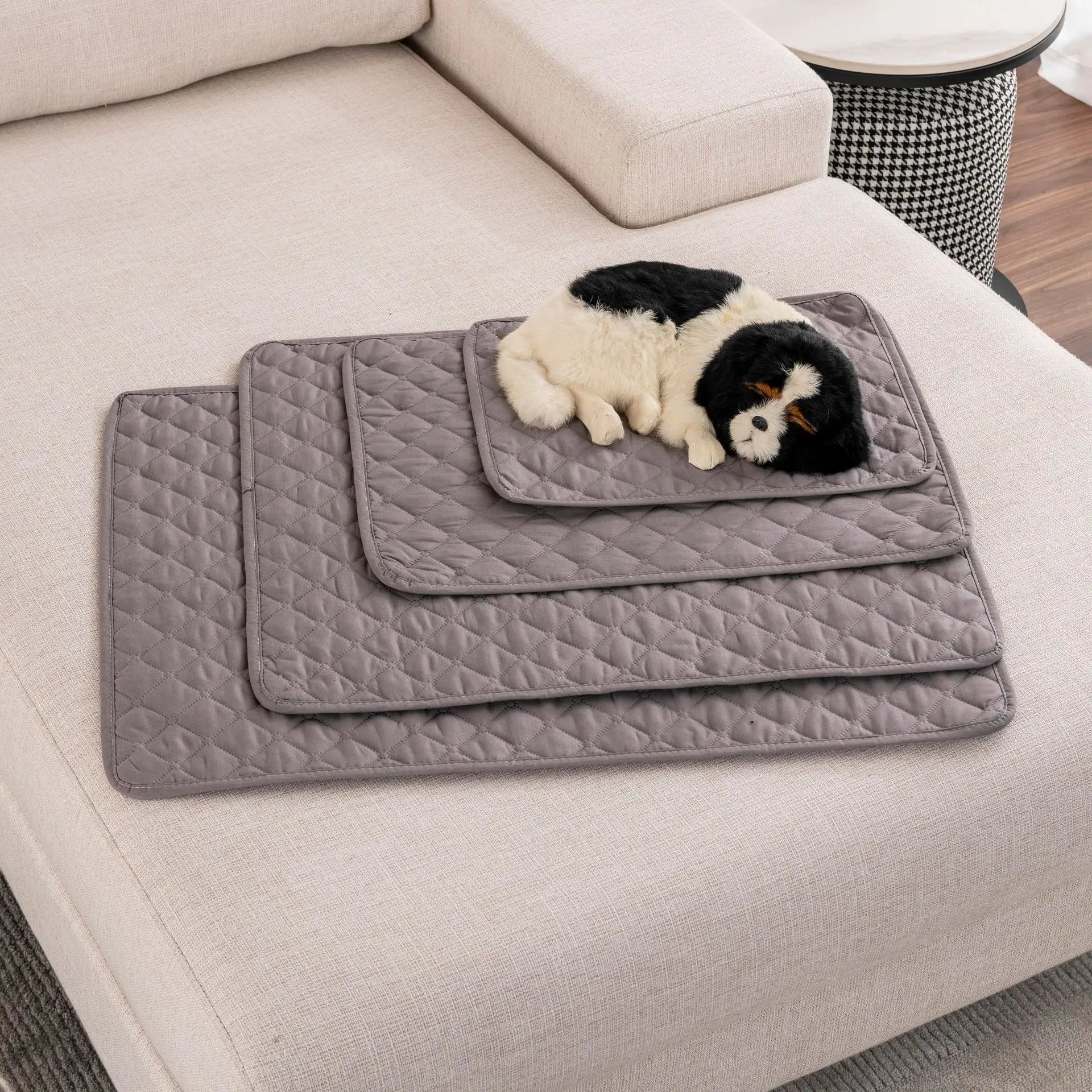 Waterproof Plaid Summer Pet Sofa Mat