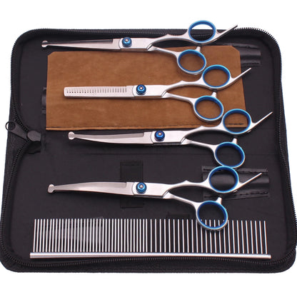 Pet Grooming Safety Scissors Set