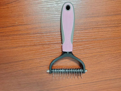 Double-Sided Deshedding Brush