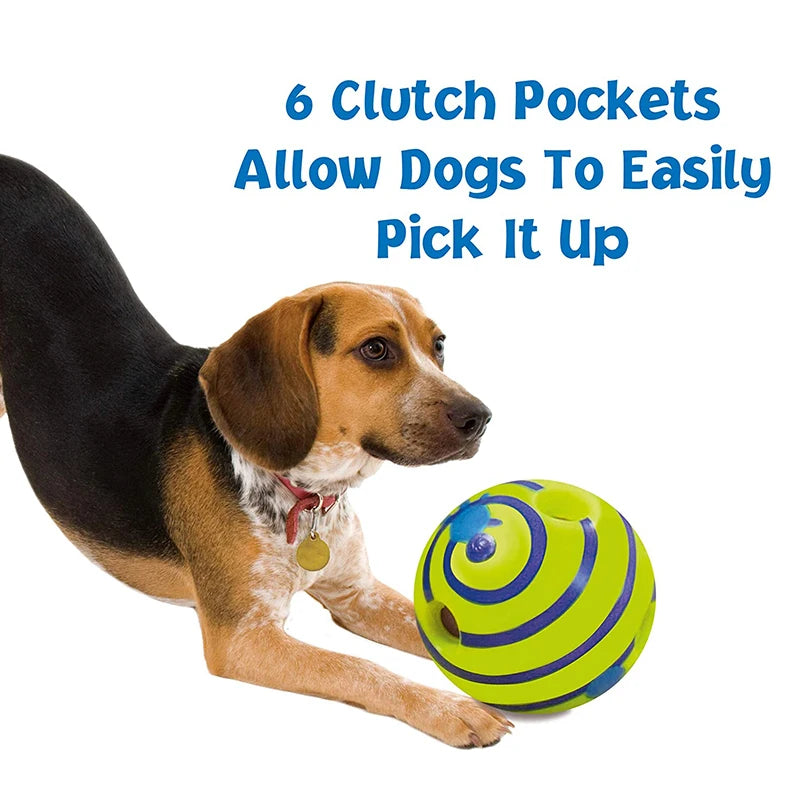 Self-Activated Squeaky Pet Chew Ball