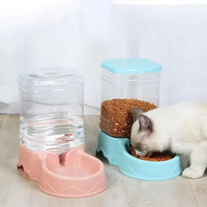 Automatic Pet Feeder and Water Dispenser