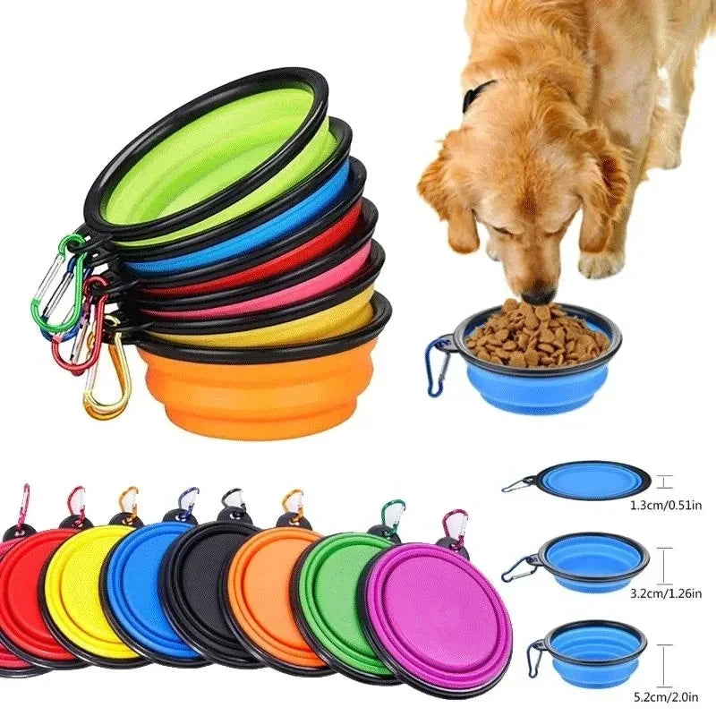 Collapsible Travel Pet Bowl