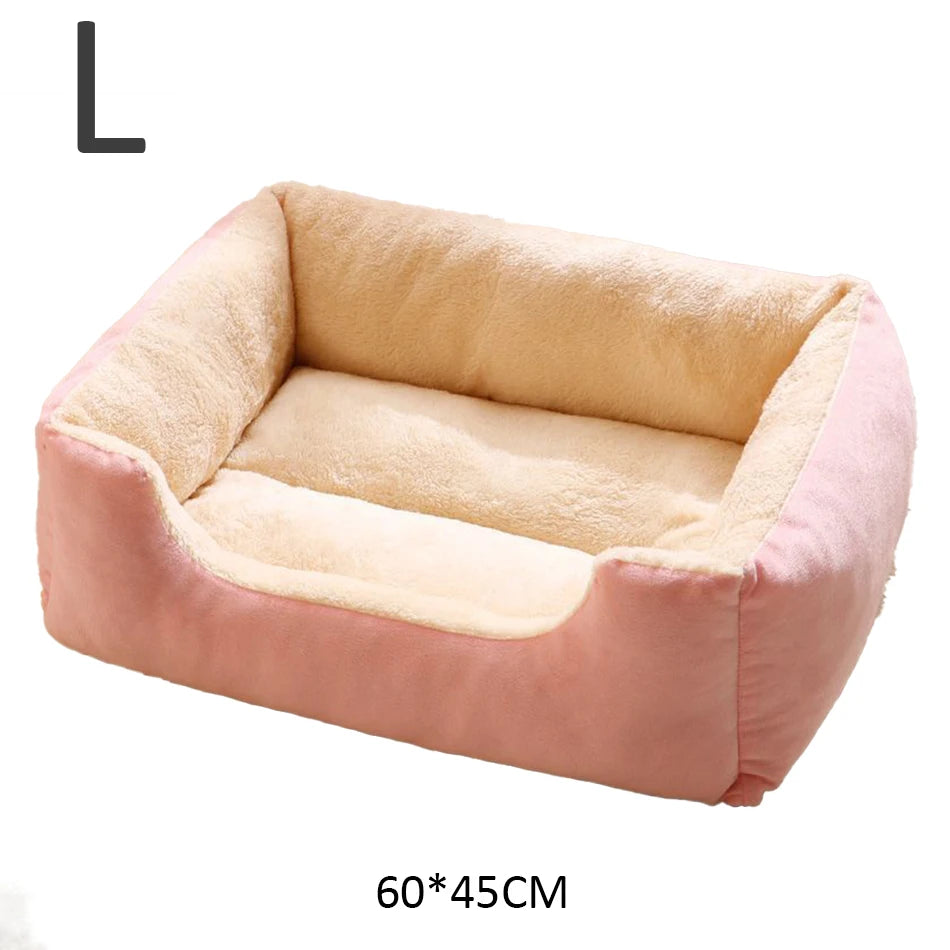 Cozy Soft Cushion Dog Basket House