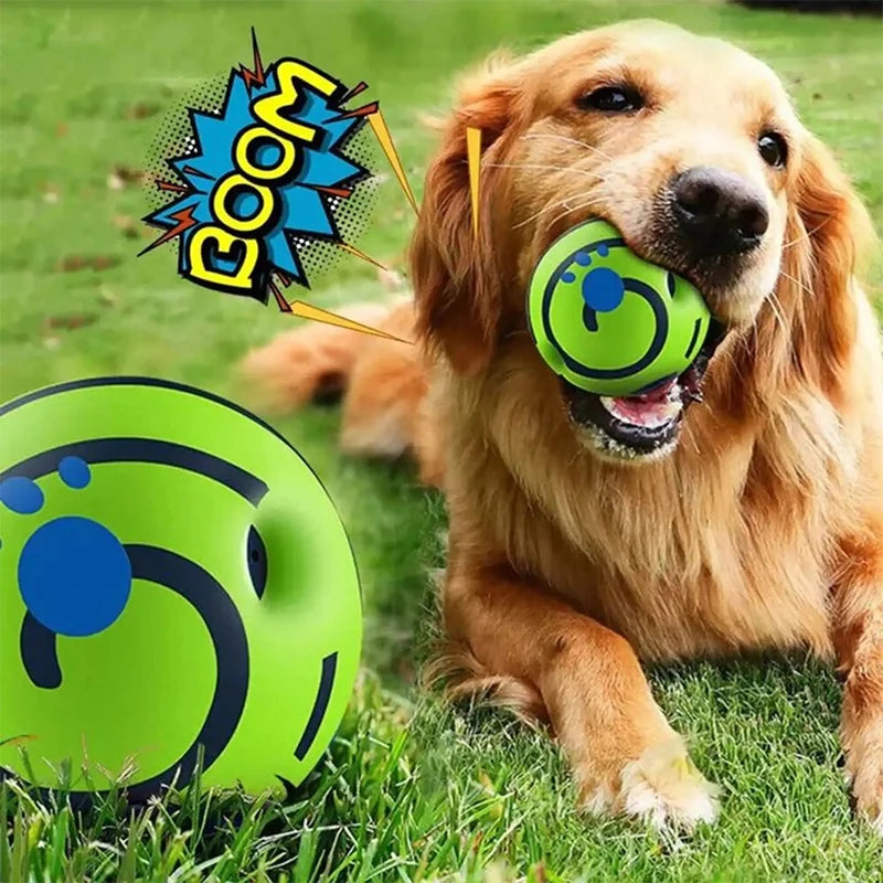 Self-Activated Squeaky Pet Chew Ball