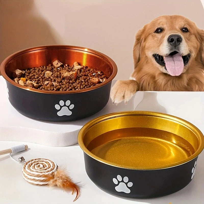 Non-Slip Stainless Steel Dog Bowl