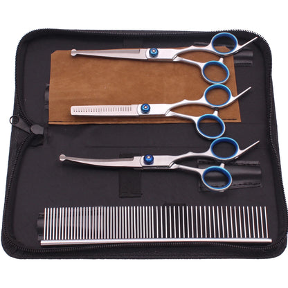 Pet Grooming Safety Scissors Set