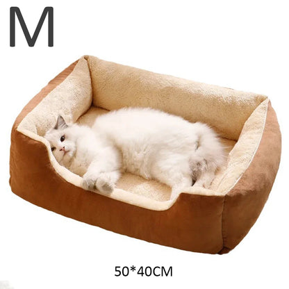 Cozy Soft Cushion Dog Basket House