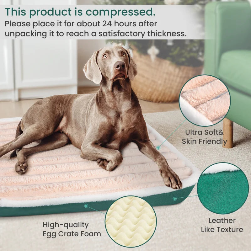 Washable Pet Mattress &amp; Soft Cushion