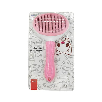 Self-Cleaning Slicker Brush