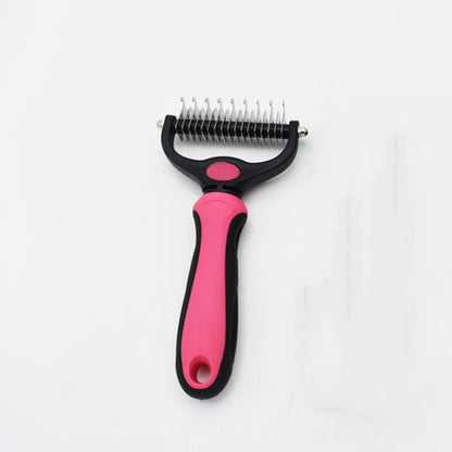 Double-Sided Deshedding Brush