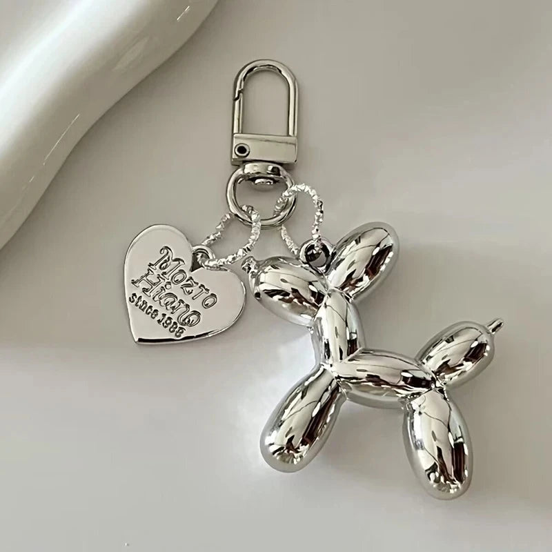 Y2K Balloon Dog Keychain Pendant