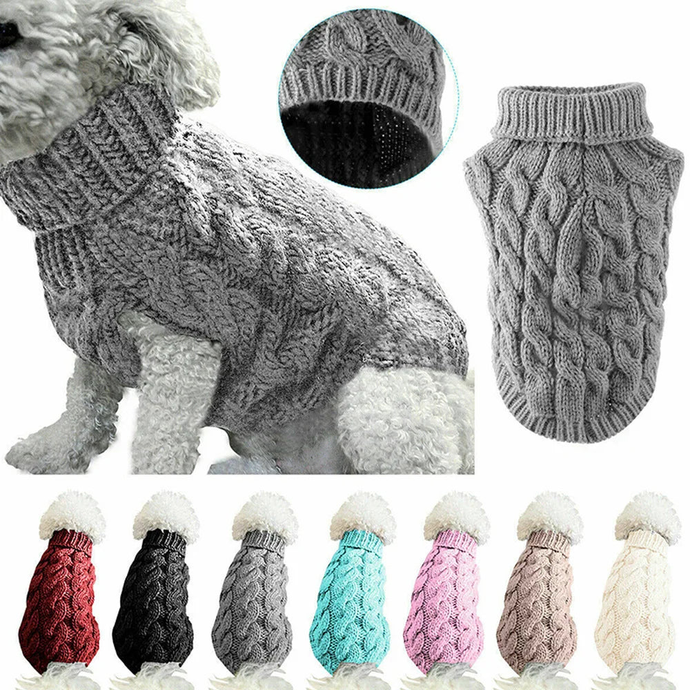 Knitted Dog Sweater